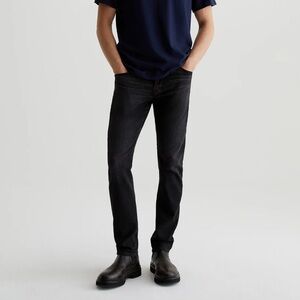 Men's black AG/Adriano Goldschmied Jeans. Slim-Fit, Waist 29, Inseam 33.